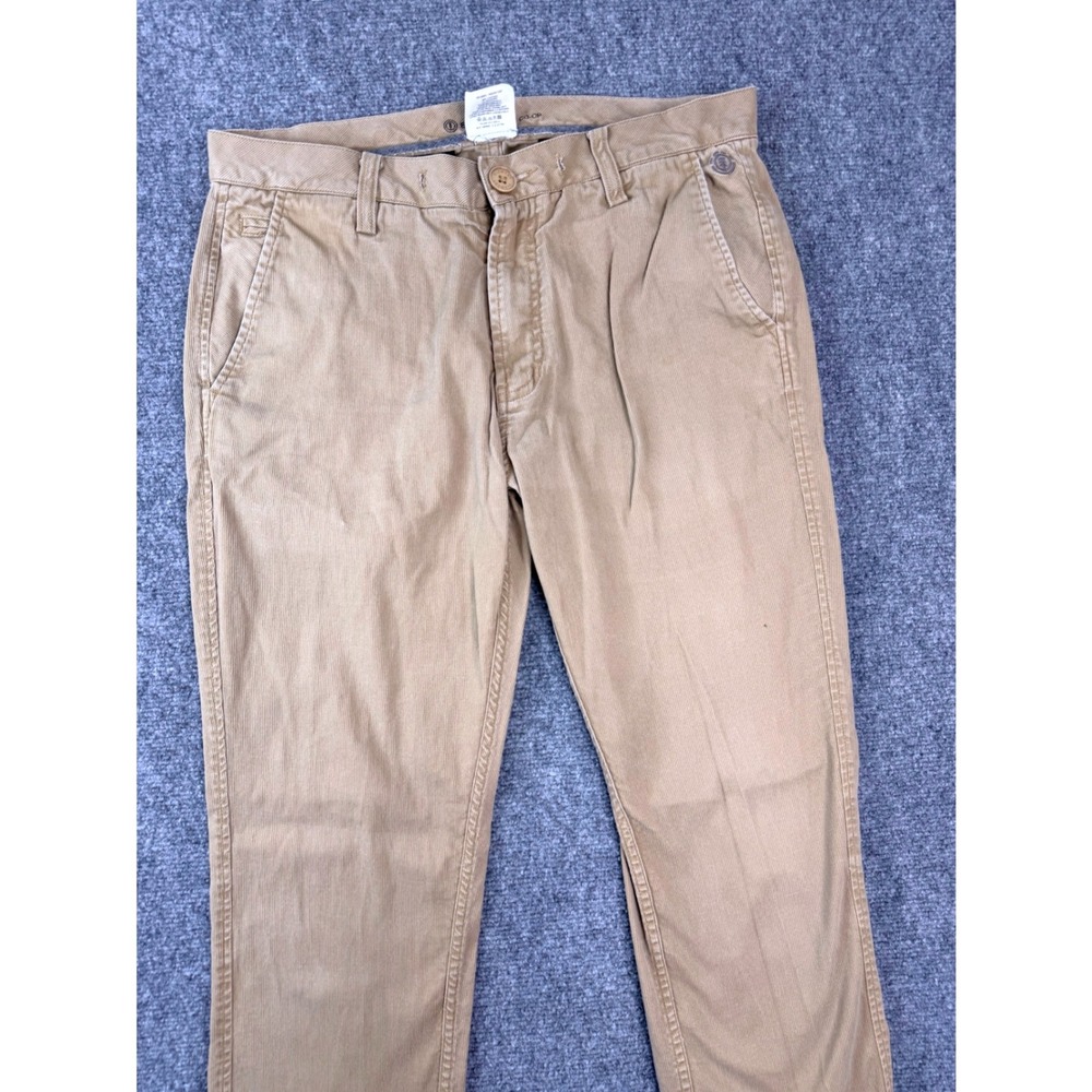 Element Team Co-Op Mens Corduroy Pants Tan Khaki Size 32 Skateboarding Casual - Picture 5 of 16